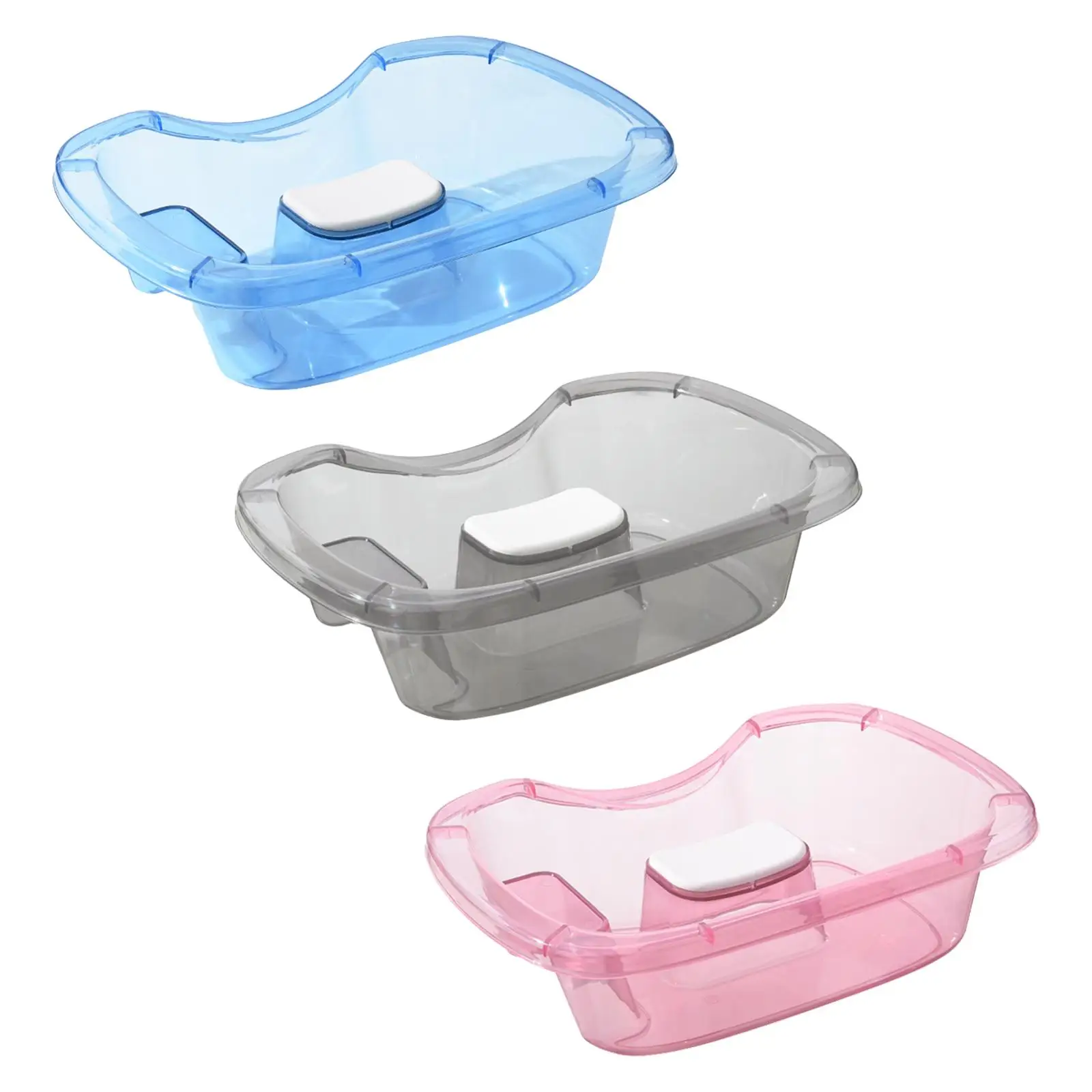 Shampoo Basin Lightweight Rinse Basin Portable Shampoo Bowl Mobile Shampoo Basin for Stylists Home Kids Disabled Bedridden