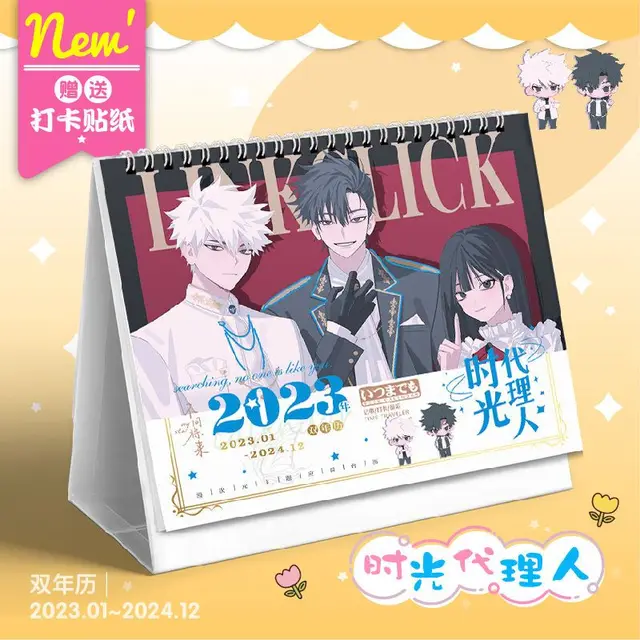 2023-2024 Desk Calendar Anime Peripheral Furnishing Articles Genshin Impact  Aotu World SPY×FAMILY Calendars