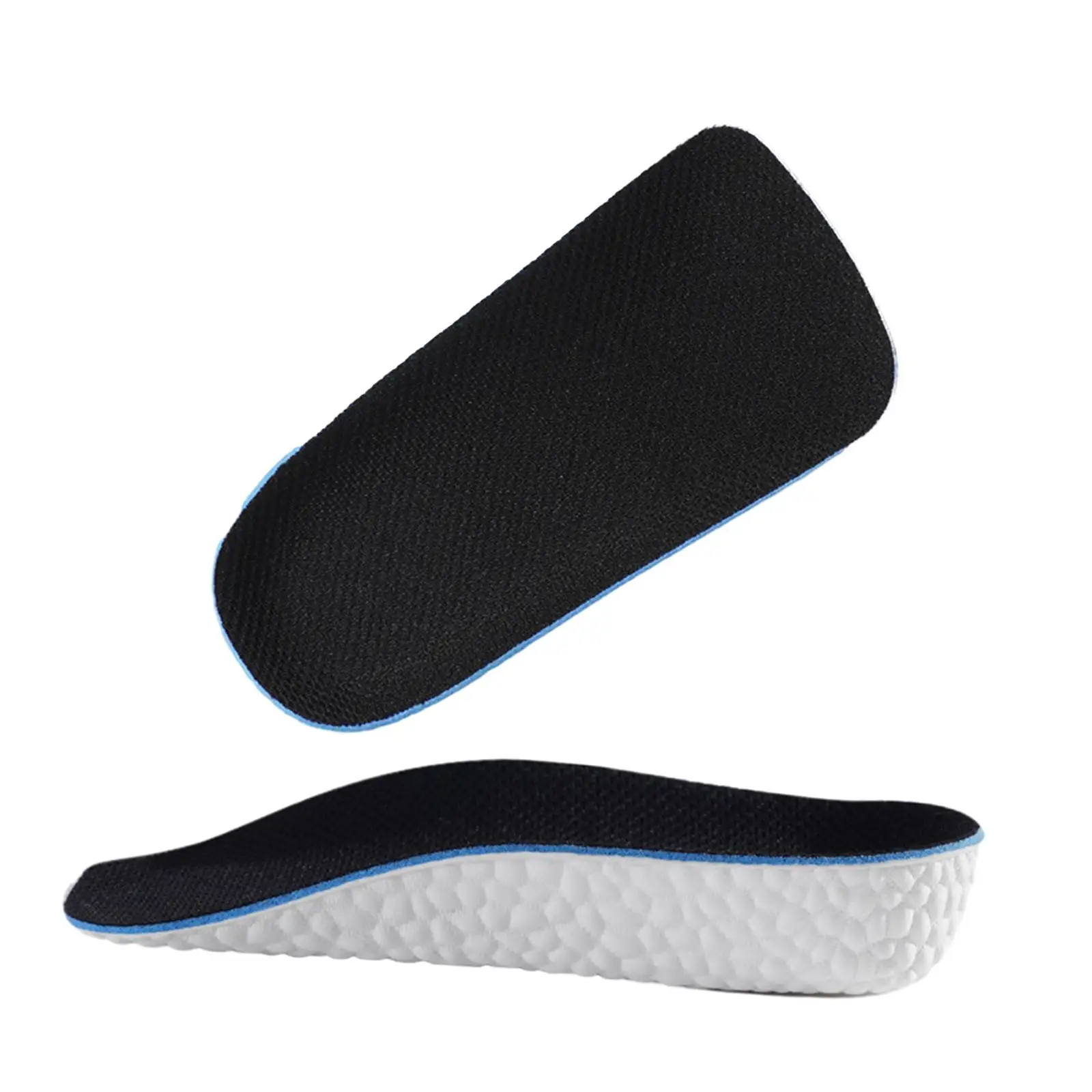 2Pcs Height Increase Insoles Shock Absorption Soft Non Slip Heel Lifts Cushion Pads for Running High Heels Walking Hiking Boots