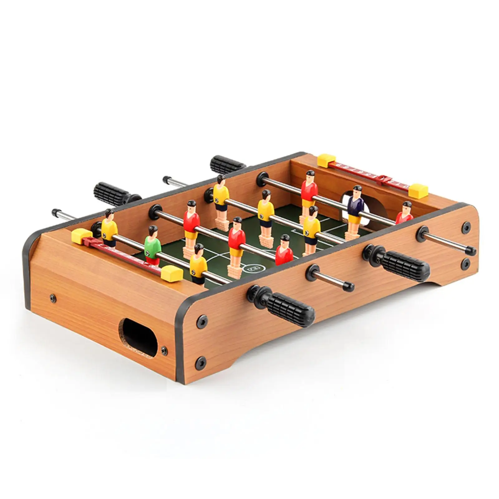 Table Top Foosball Table for Adults, Compact Mini Tabletop Soccer Game, Portable Recreational Hand Soccer for Game Room