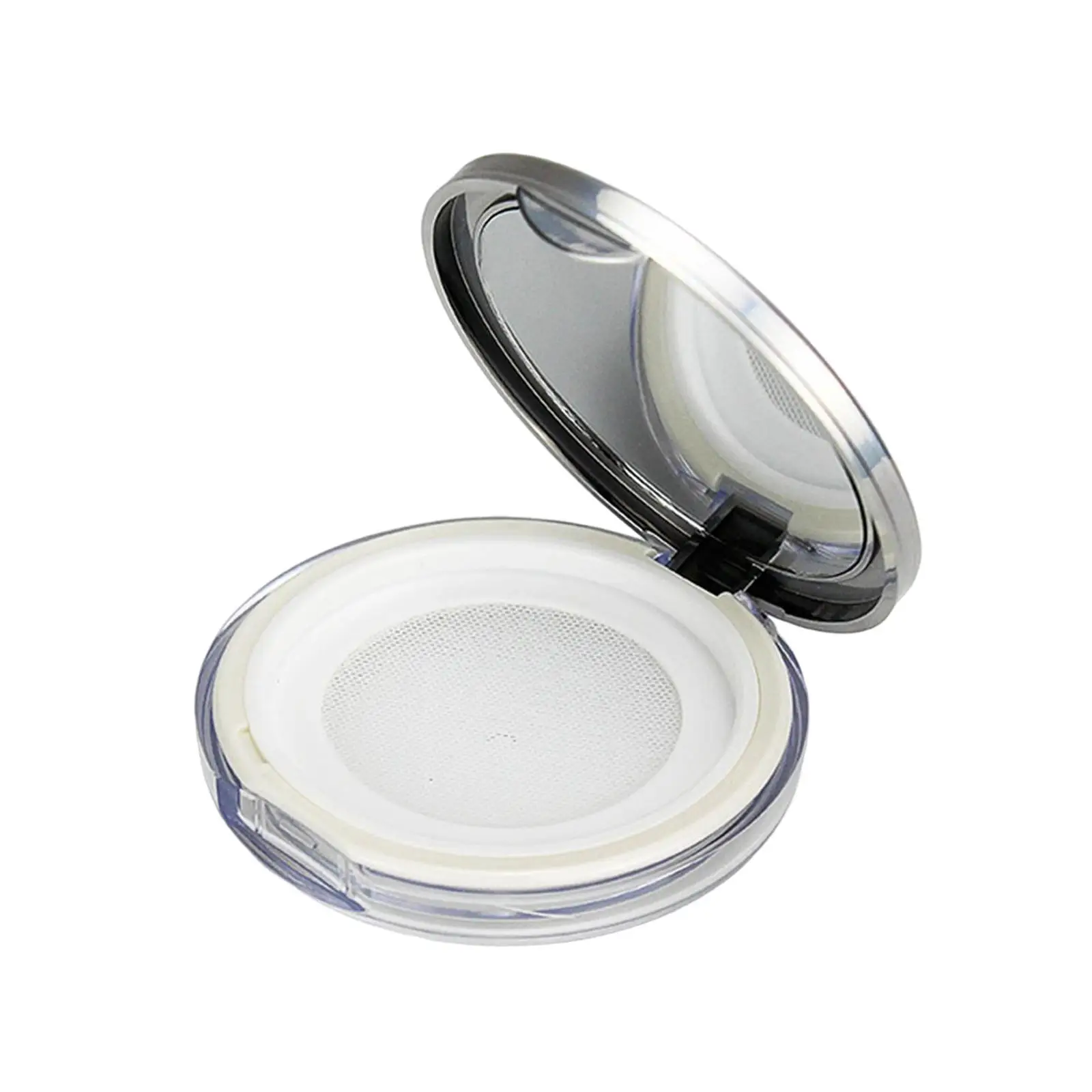  Box Empty 3G Loose  Compact Container  Case with  Puff and Mirror Dispenser Case DIY for Travel Home