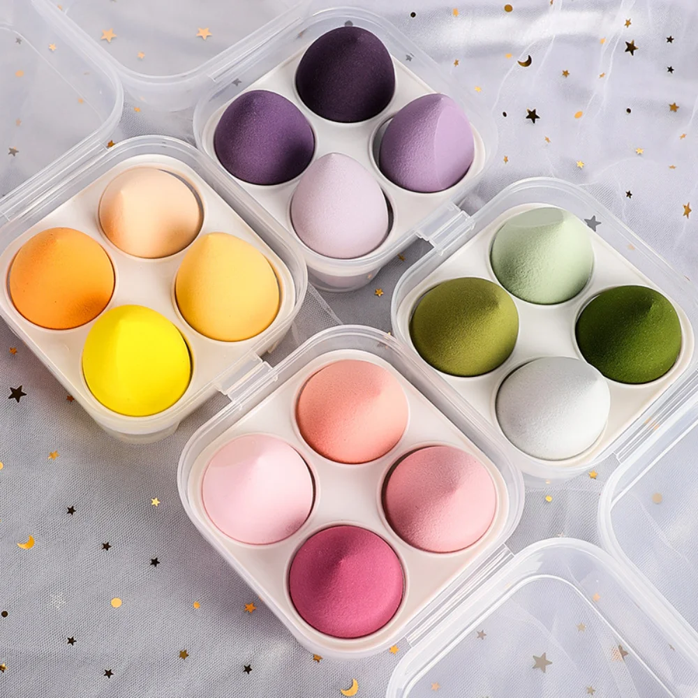 S4b28eb36d35b416d99fc79cea1296e05m 4/8pcs Makeup Sponge Blender Beauty Egg Cosmetic Puff Soft Foundation Sponges Powder Puff Women Make Up Accessories Beauty Tools