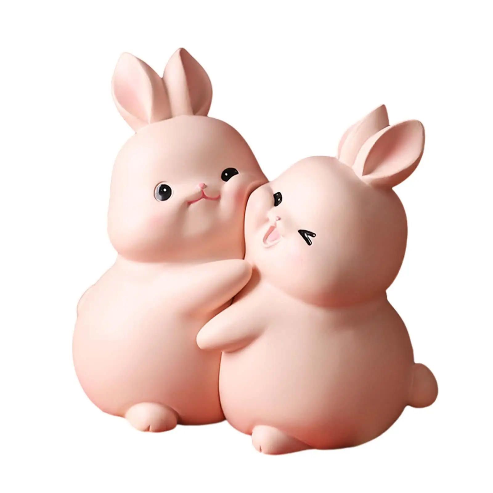 Rabbit Bookends Book Organizer Support Bunny Book Ends Stopper Decorative Bookends for Shelves Kids Rooms Cabinet Desk Ornaments
