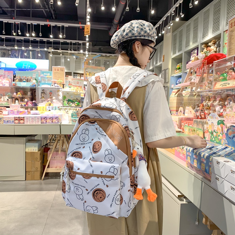 Fashion College Backpack Laptop New Women Cartoon Print Cute School Bag Harajuku Bag 11 S4b2c4be089ce4f199ceb7a554db30093G