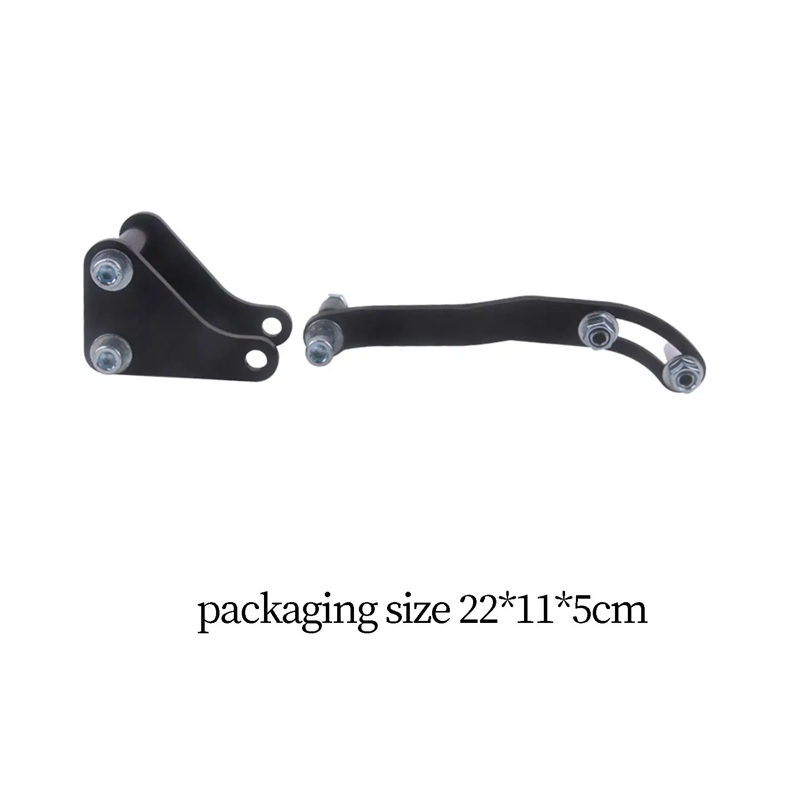 Black Power Steering Pump Mounting Bracket Durable Spare Parts Professional Replaces for Chevy Sbc Engine 327 383 350 305