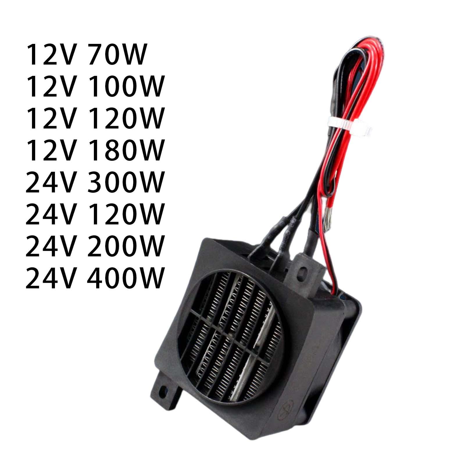 Title 1, Portable Electric PTC Space Heater Fast Fan Hea...