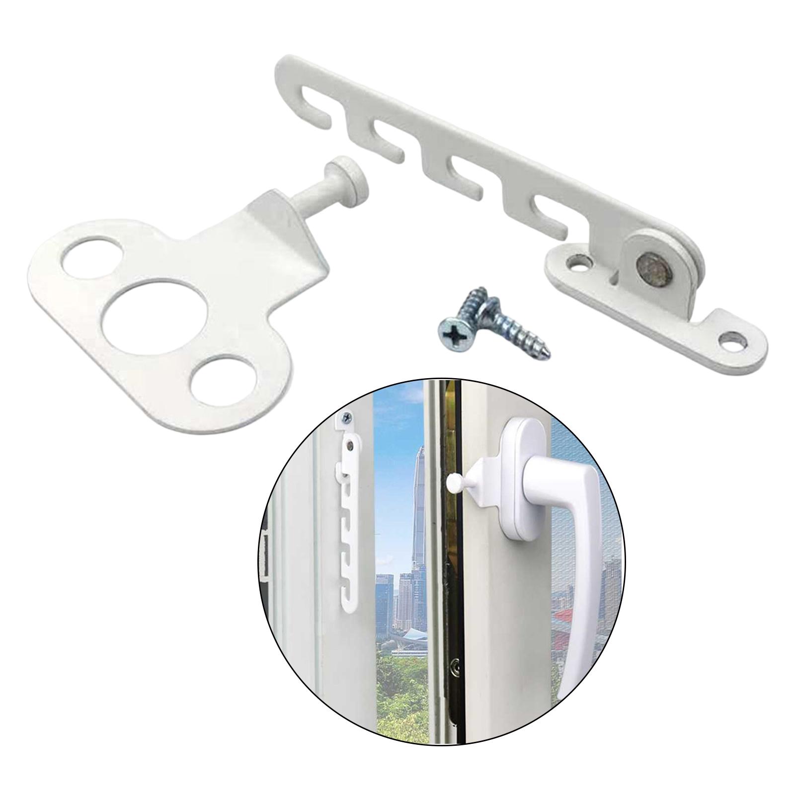 Iron Casement Stay Window Latch Vertical Restrictor Lock Stopper Stay Position