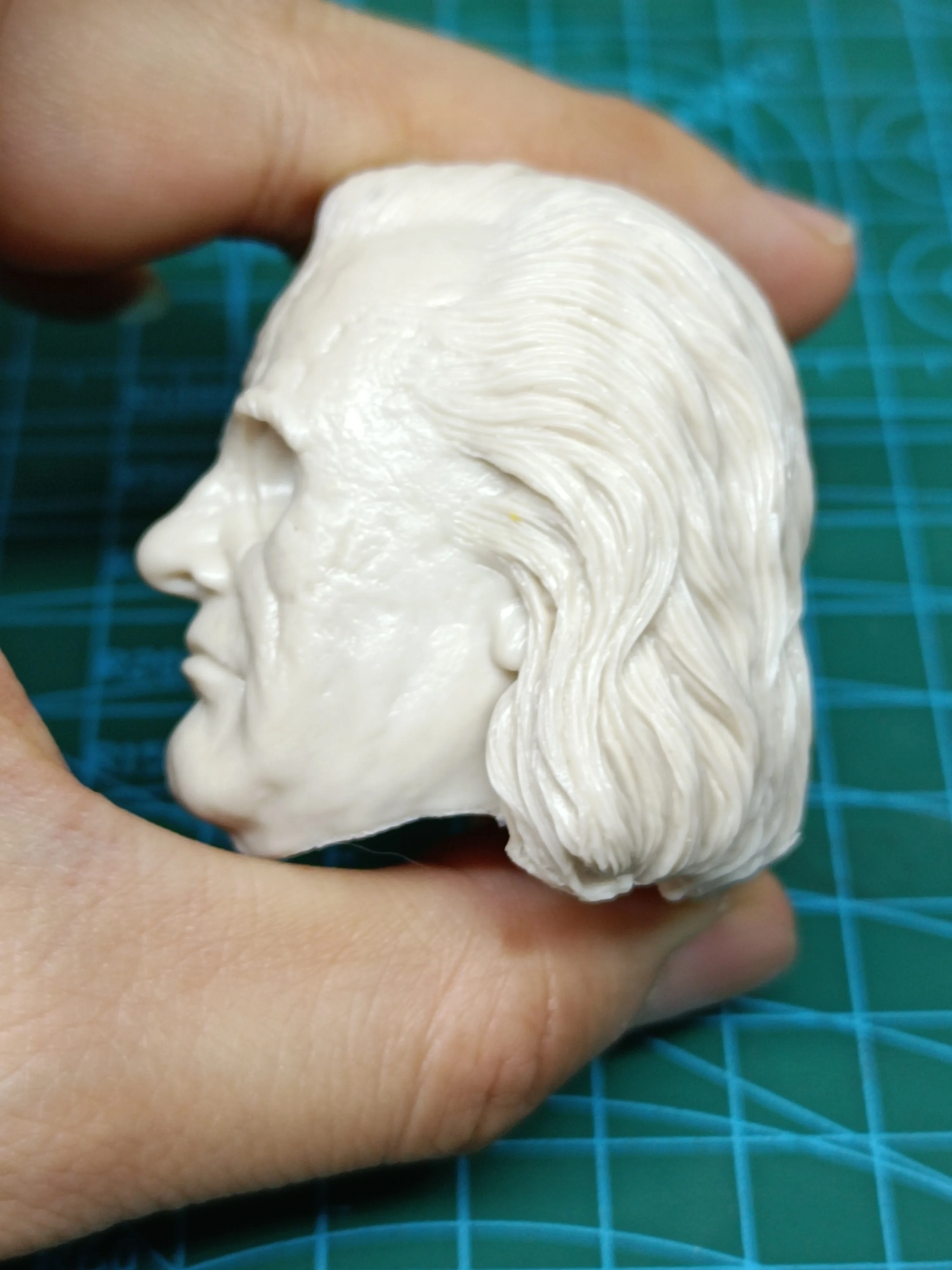 Modelo Esculpido, Figura Cabeça Alasto Moody, 1: 6,50mm