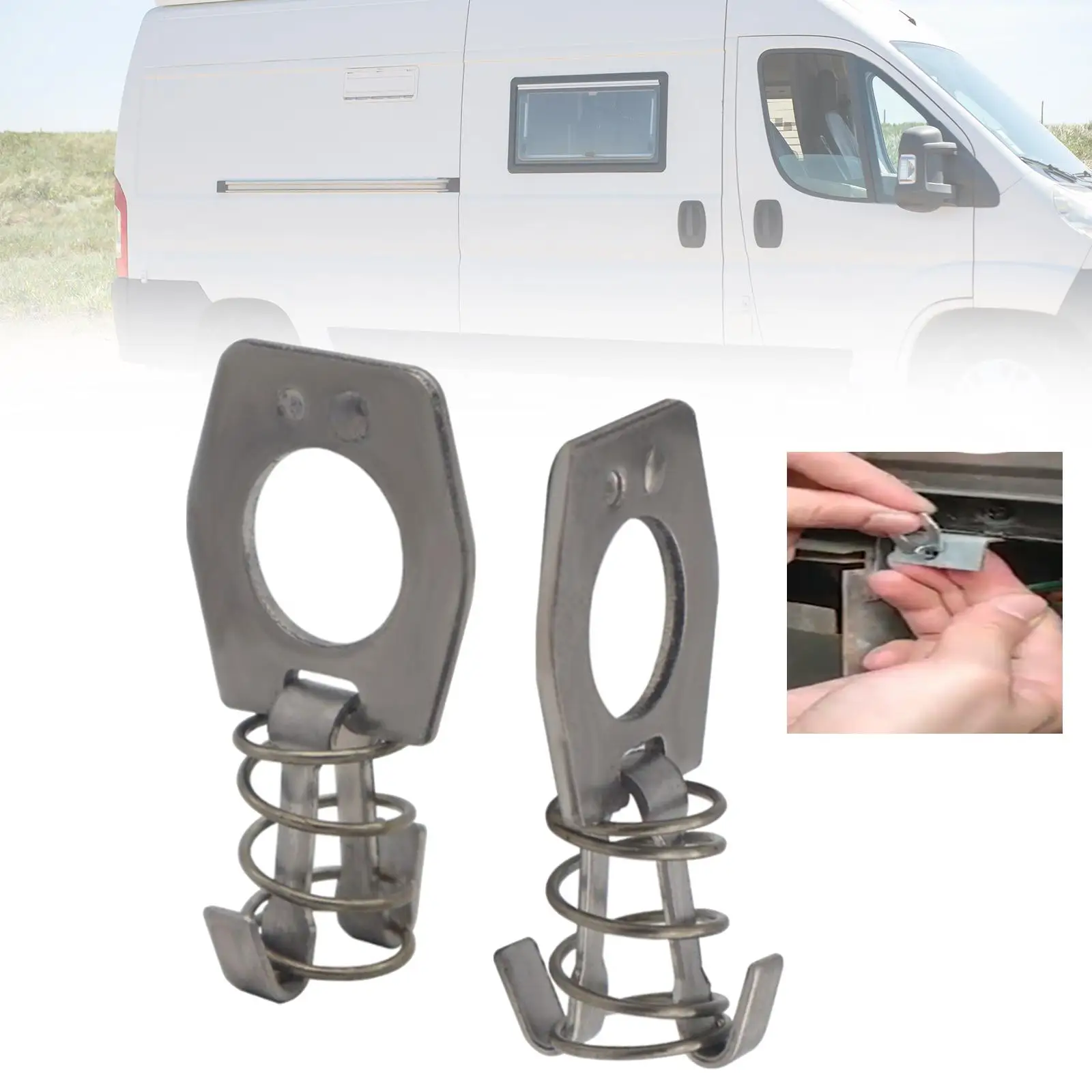 2x RV cam Lock, Door Latch Fastener, Cover Latch, Directly Replace for Trailers