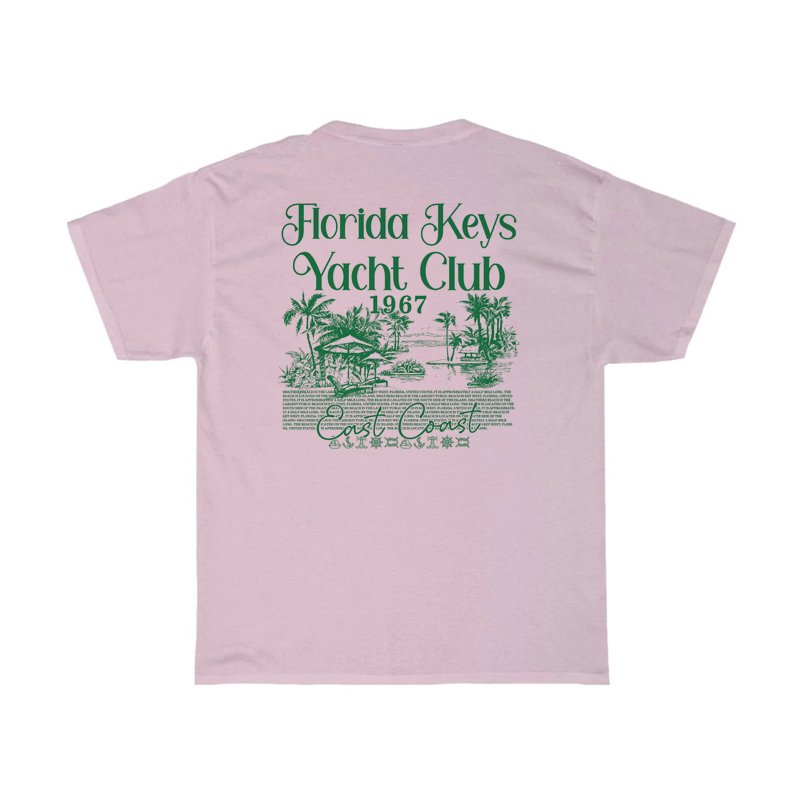 Title 6, 6903 Frauen Florida Yacht Club Zurück Print T S...