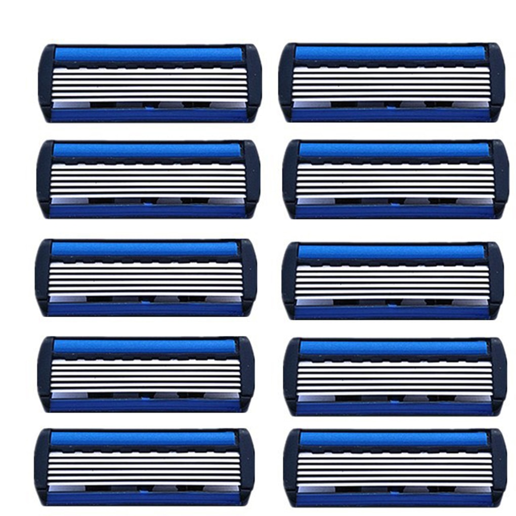 Best of 1pcs Beard Shaver Rack + 12 Pcs 6-Layer Blades Manual Beard Shaver Manual Hand Safety Razor 6PCS 6-Layer Blade ABS Grip Anti-slip Reviews & Tips