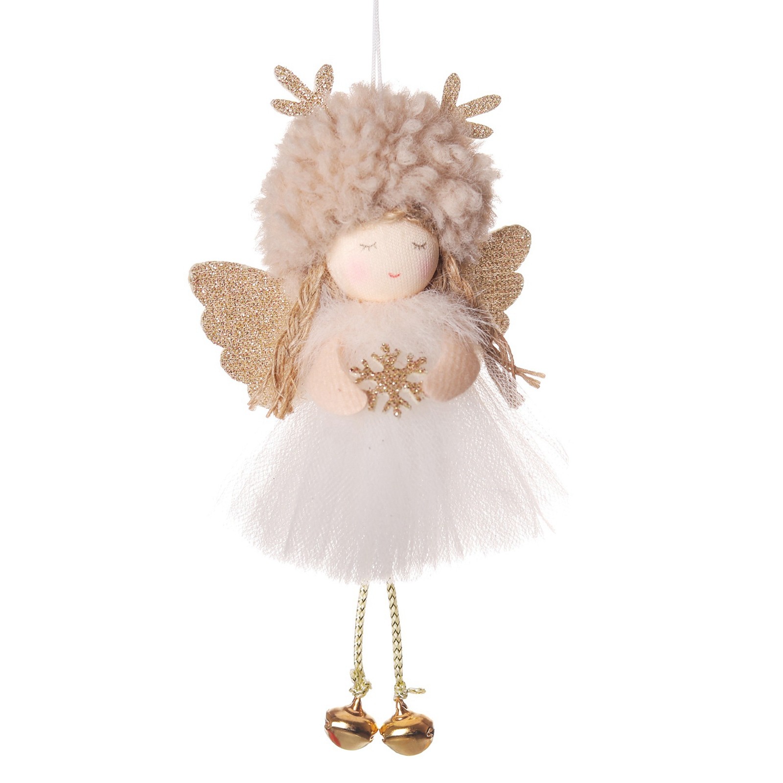 Description Picture 5 of itemChristmas Skirt Angel Pendant Cute Doll Girl Gift Christmas Tree Pendant Decorated Eggs 2024 Festival Popular Decor Hot Selling
