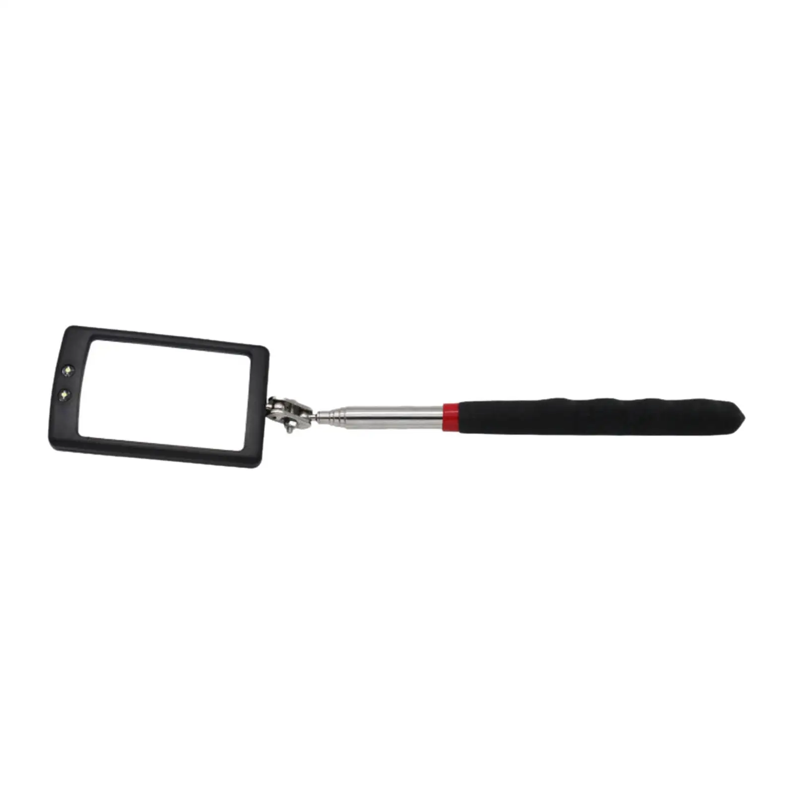 Telescopic Inspection Mirror Pick up Tool with LED for Home Inspector Small Parts Observation Eyelashes Car Repair
