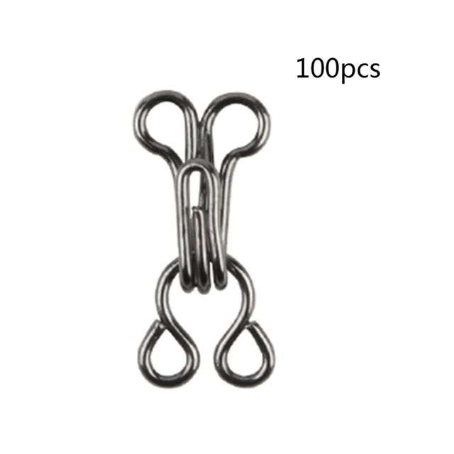 10pcs clothes sewing supplies bra hooks replacement Bra Connector Buckle  eye sewing closure sewing hooks garments accessories Eyes Closure Hooks