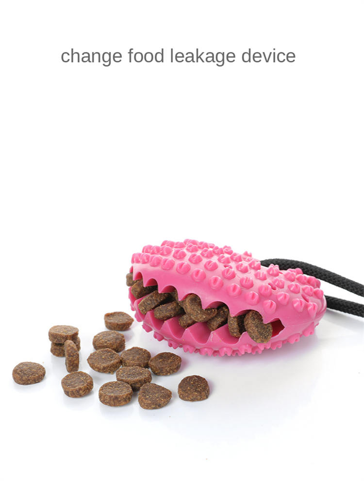 Dog Toys Silicon Suction Cup Tug Interactive Dog Ball Toy for Pet Chew Bite Tooth Cleaning Toothbrush Slow Food Pet Supplies