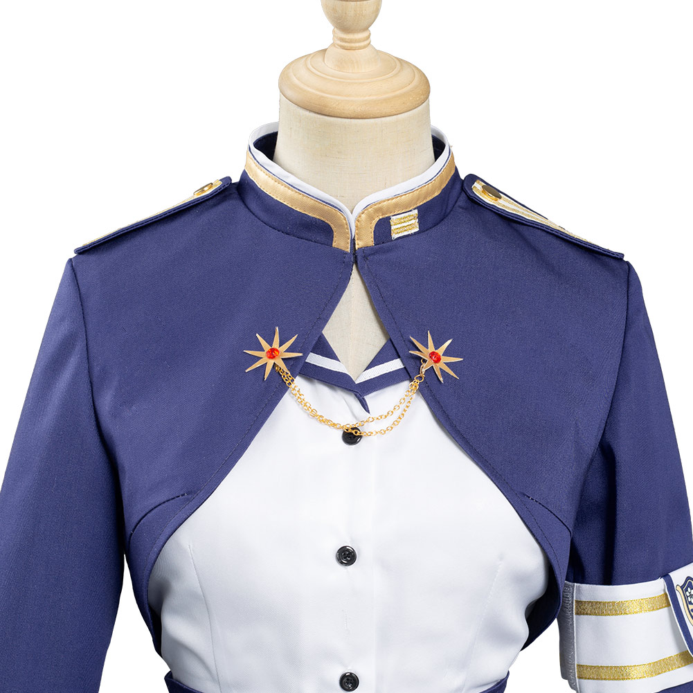 86 Vladilena Milize Military Uniform Cosplay Costume