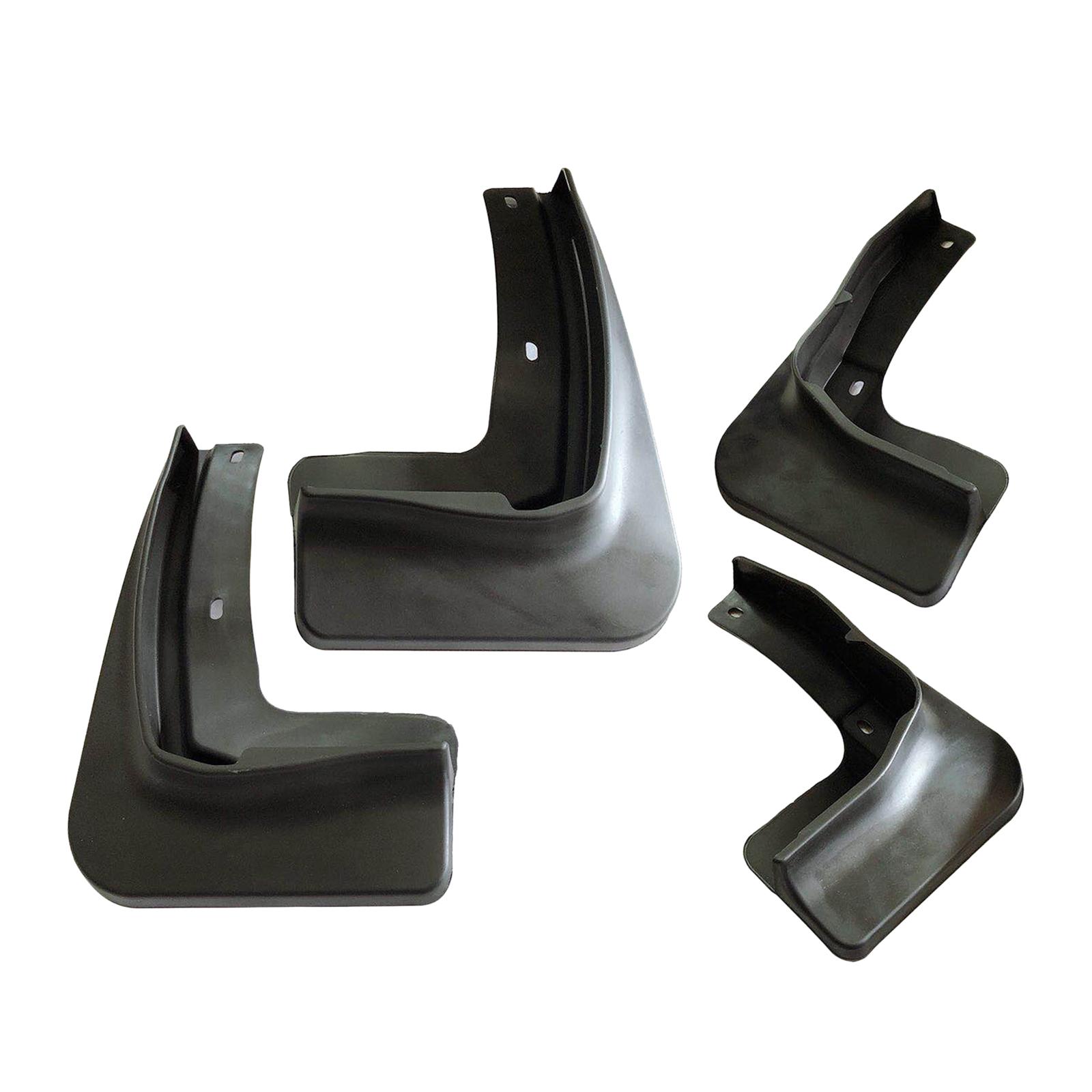 4x Car Mudguard Muds Flaps Durable Easy to Install Professional Fenders Accessories Portable Replacement for Byd Yuan Plus