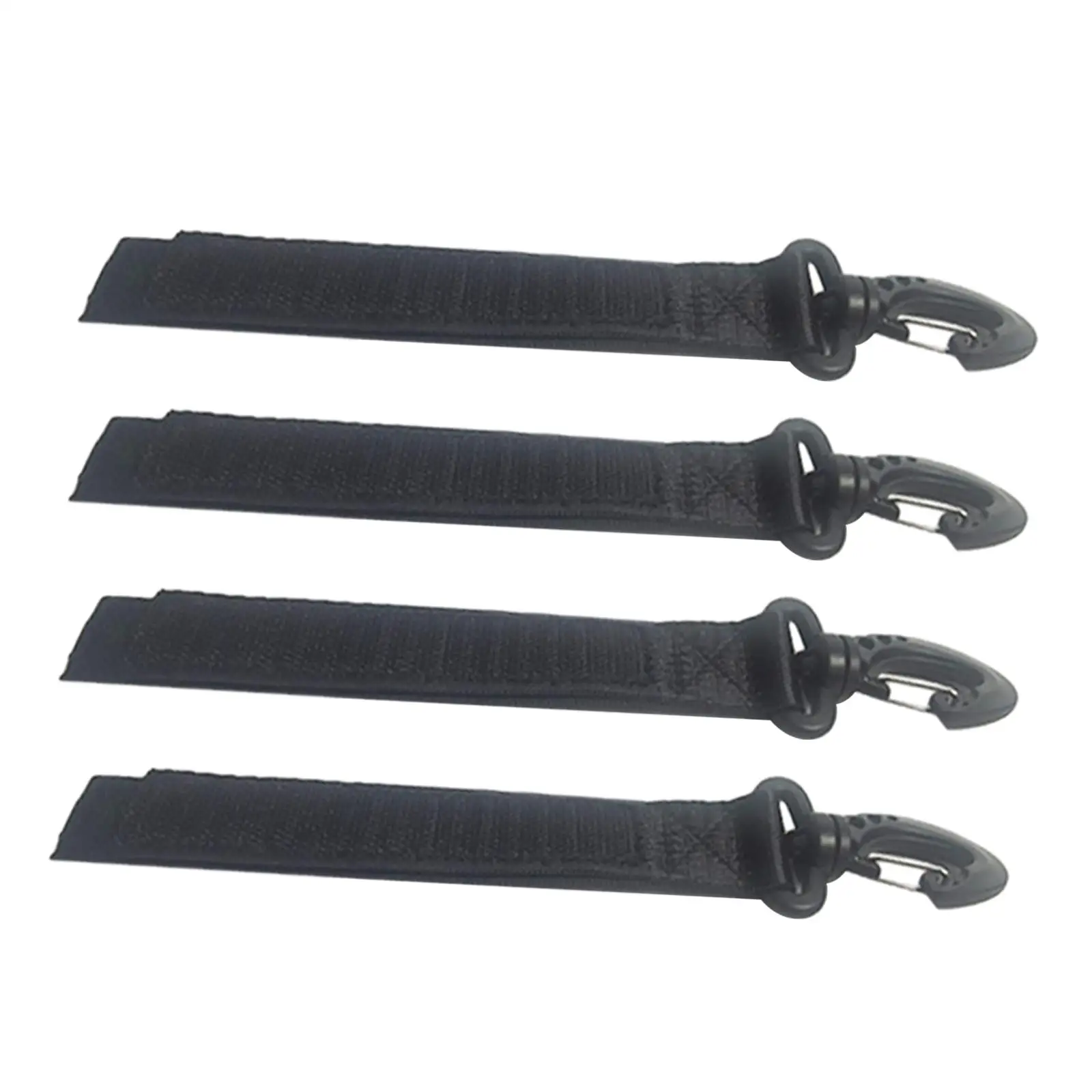 4x Kayak Paddle Holder Strap Fixed Buckle Durable Fishing Rod Paddleboard Storage for Watercraft Dinghy Surfboard House Rowing