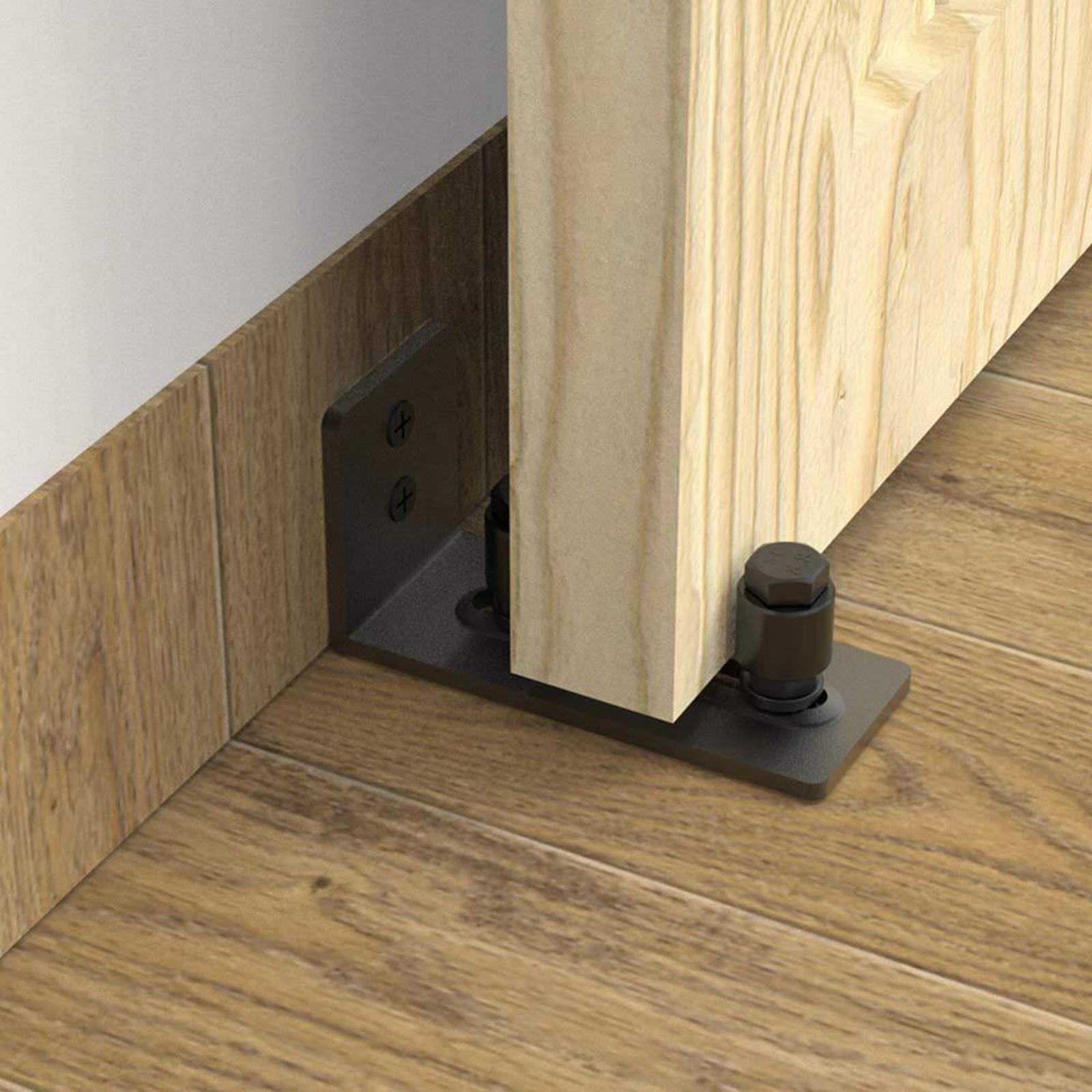 Description Picture 3 of itemBarn Solid Garage Shed Sliding Door Bottom Stay Wall Mount