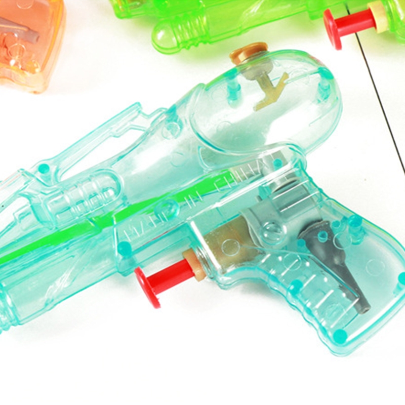 5 Pieces Plastic Water Guns Squirt Water Guns Children's Toy Plastic Guns Color Random for Outdoor Beach Swimming Pool
