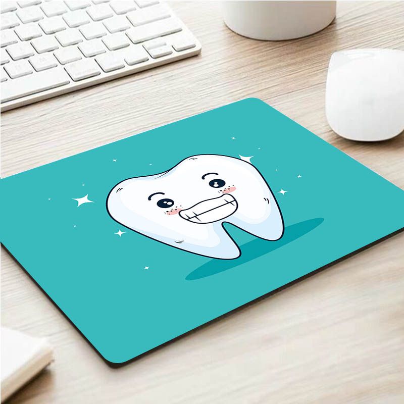 Cute Cartoon Tooth Mouse Pad