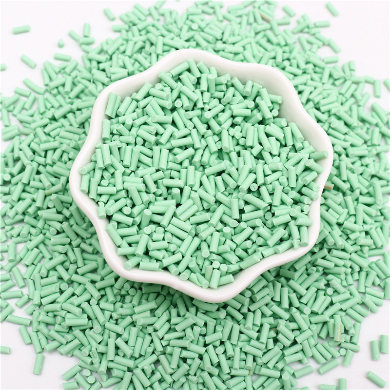 Bunte Mischung aus zylindrischen Polymerscheiben, Streusel zum Schleimfüllen von Ton, DIY-Kristallhandwerk, kleines Kunststoff-Klei-Zubehör – Detail 19