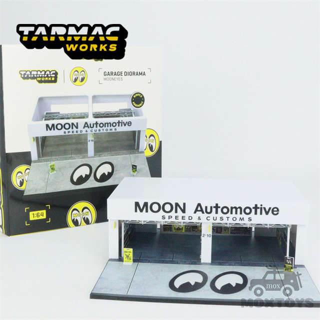 Tarmacworks 1:64ジオラマピットモックガレージアイズ - AliExpress