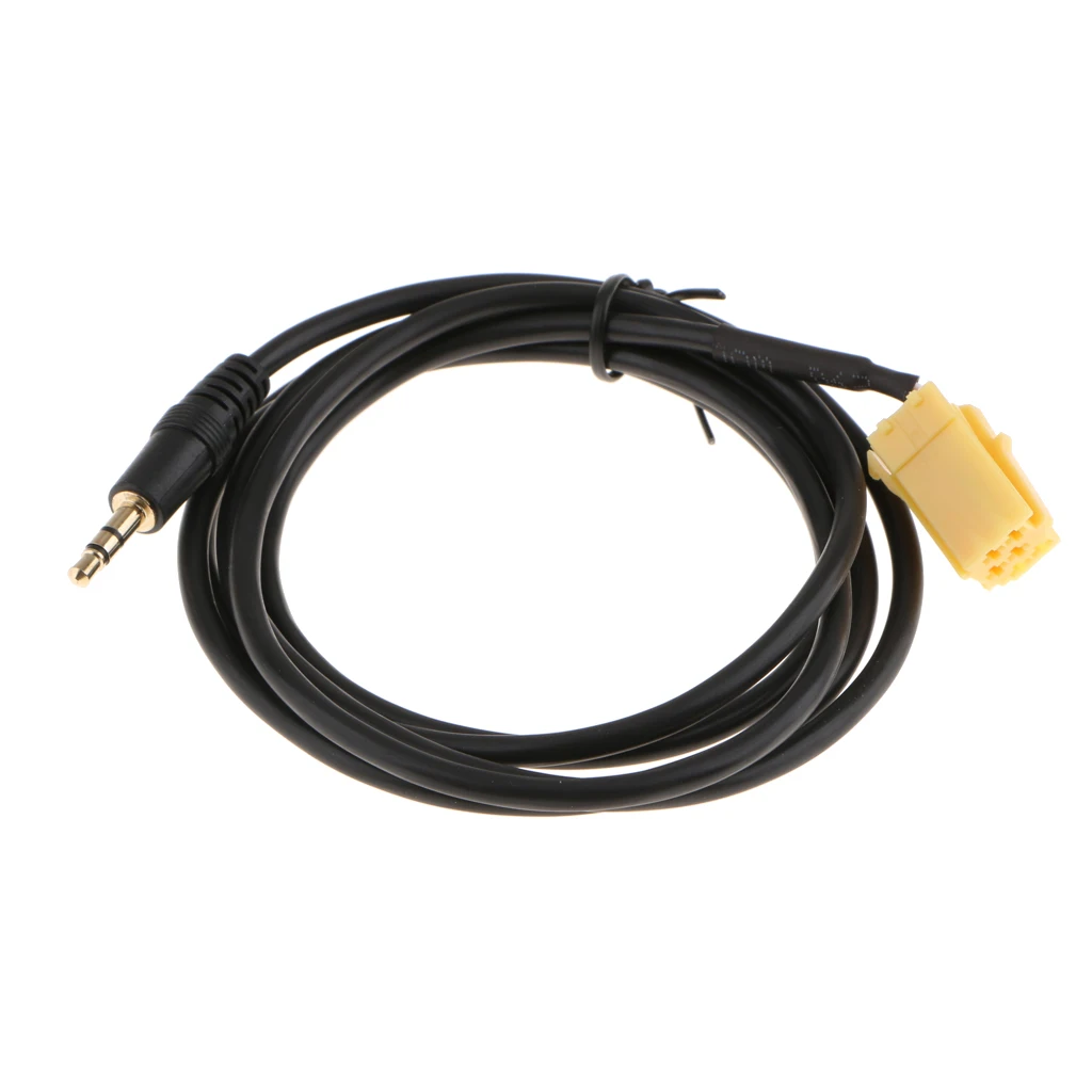 3.5mm Jack Car Aux-In Adaptor Cable for Fiat Grande Punto 159