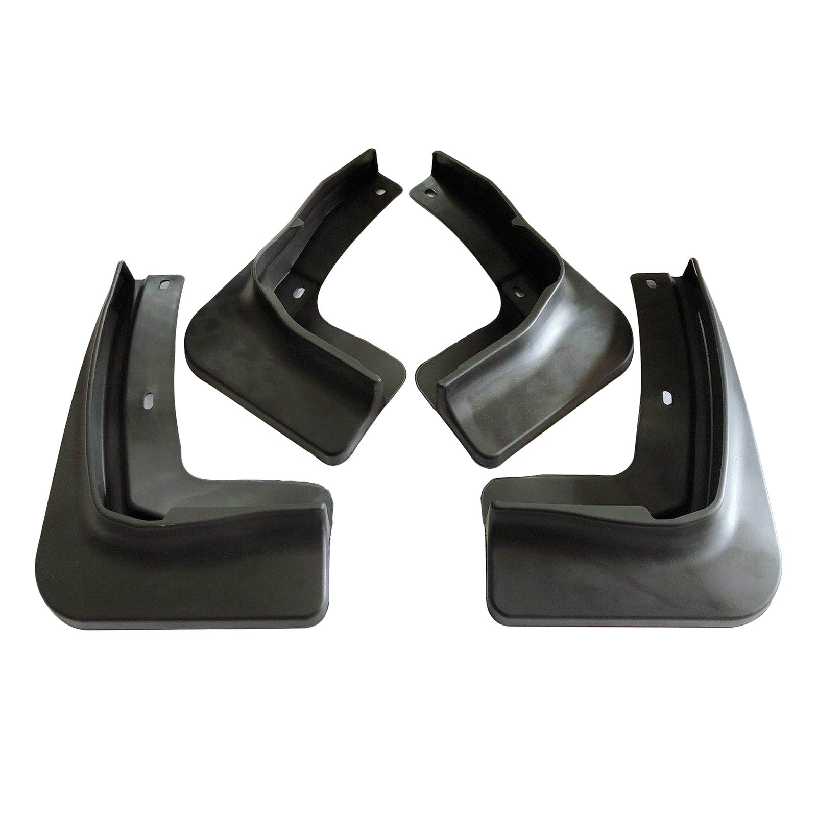 4x Car Mudguard Muds Flaps Durable Easy to Install Professional Fenders Accessories Portable Replacement for Byd Yuan Plus