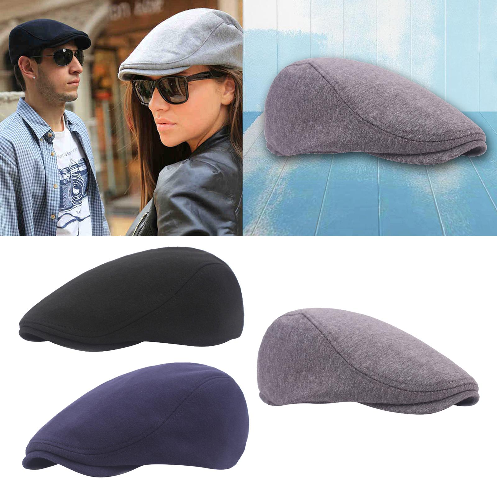 Stretchy Adjustable Newsboy Hats Women Men Flat  Irish Cabbie Flat Ivy  Durable Baret Herringbone  Head Warmer