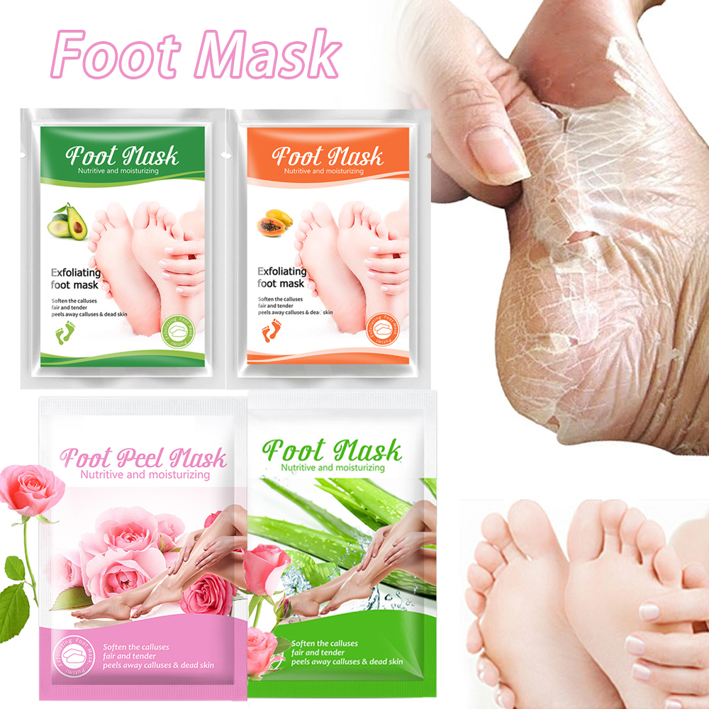 Best of 1 Pair Exfoliating Foot Mask Foot SPA Pedicure Socks Removing Dead Skin Whitening Heels Feet Peeling Anti Cracked Foot Skin Care Reviews & Tips