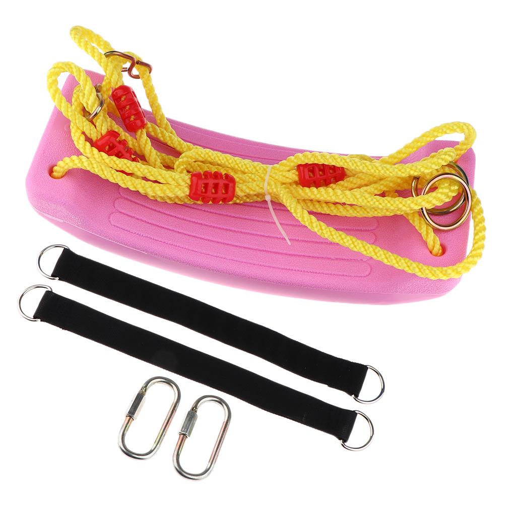 Kids Swing Seat Set with Rope Accessories indoor e outdoor Outdoor garden and park Activity Toy
