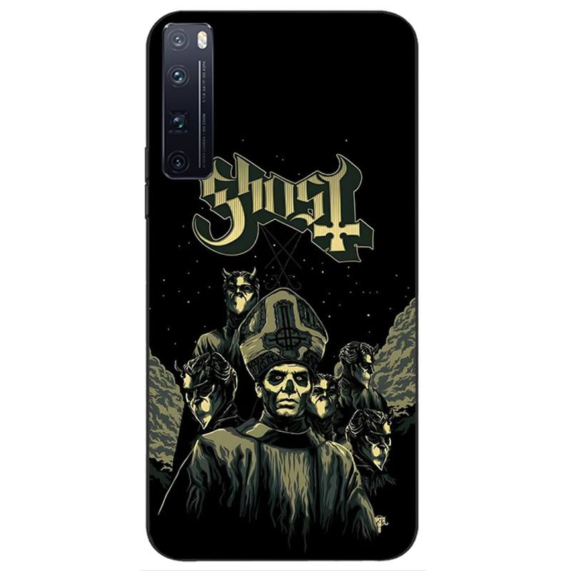 Ghost Heavy Metal Vand Caixa do Telefone Fundas para Samsung Galaxy S20 fe Lite S21 S30 Ultra s8 s9 S10 e Mais Macia à Prova de Choque Capa 1 Home & Garden