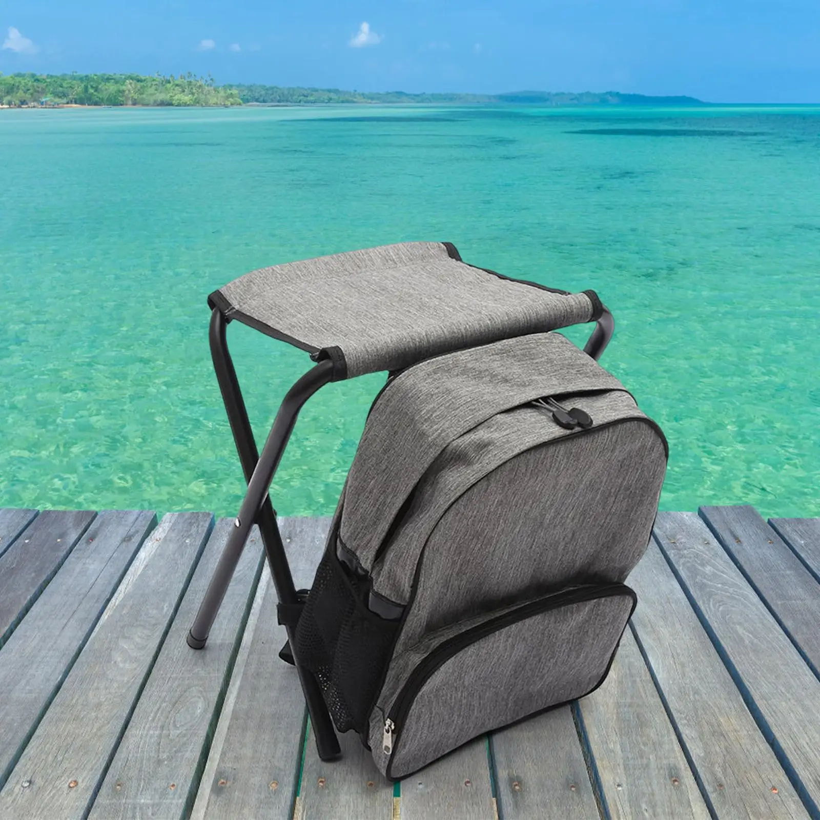 Fishing Seat Lightweight Outdoor Camping Hiking Chair for Beach Camping