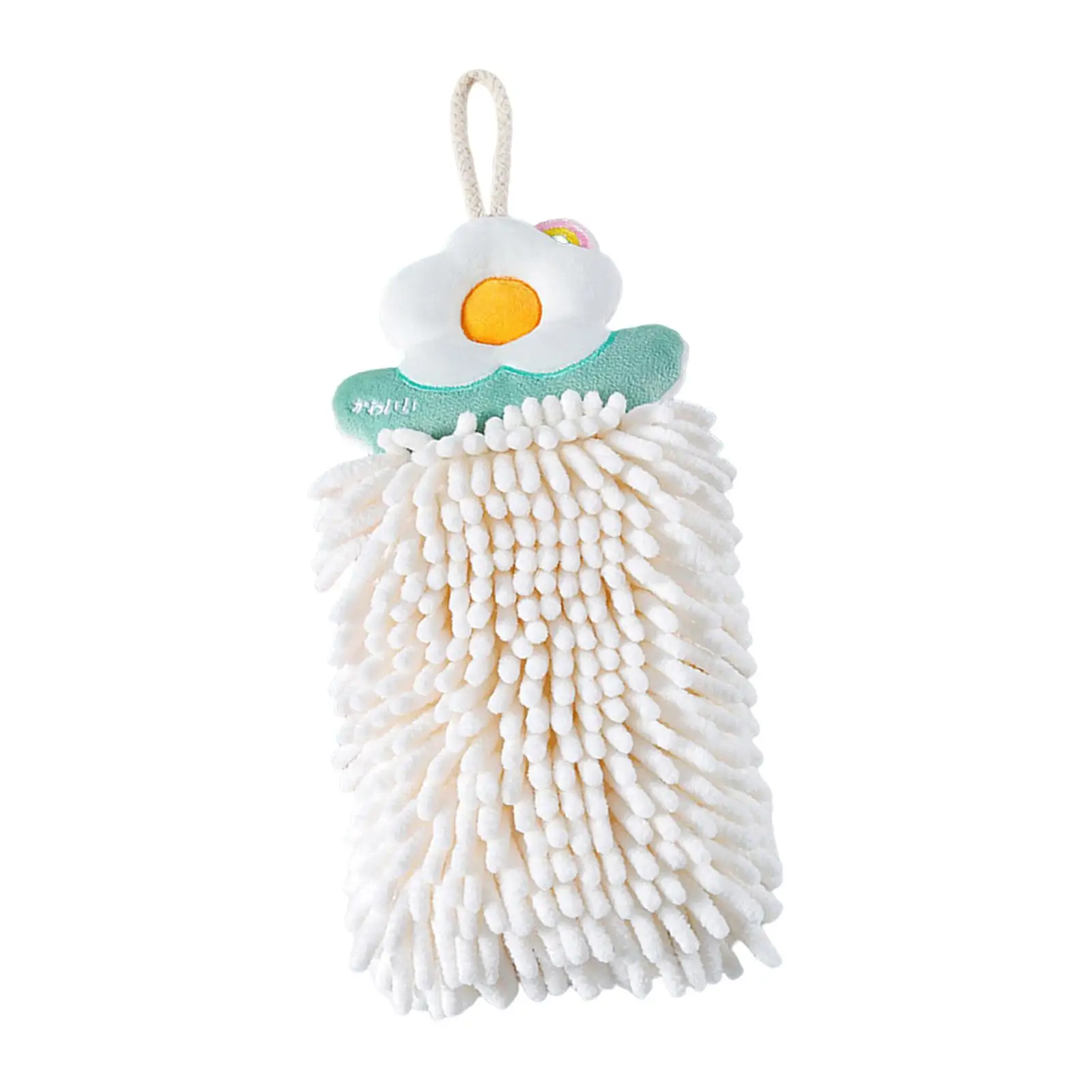 Hanging Hand Towels Highly Absorbent Decorative Thick Hanging Kitchen Towels