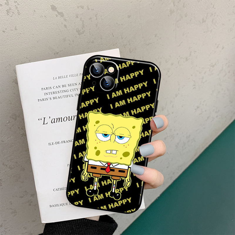 iphone 13 pro max wallet case Cartoon Anime SpongeBob Phone Case For iPhone Xr Phone X Xr Xs 6 6s 8 Plus SE 2020 11 12 13 Max Pro Mini 7 7P Tok7 Cool Elecom 13 pro max case