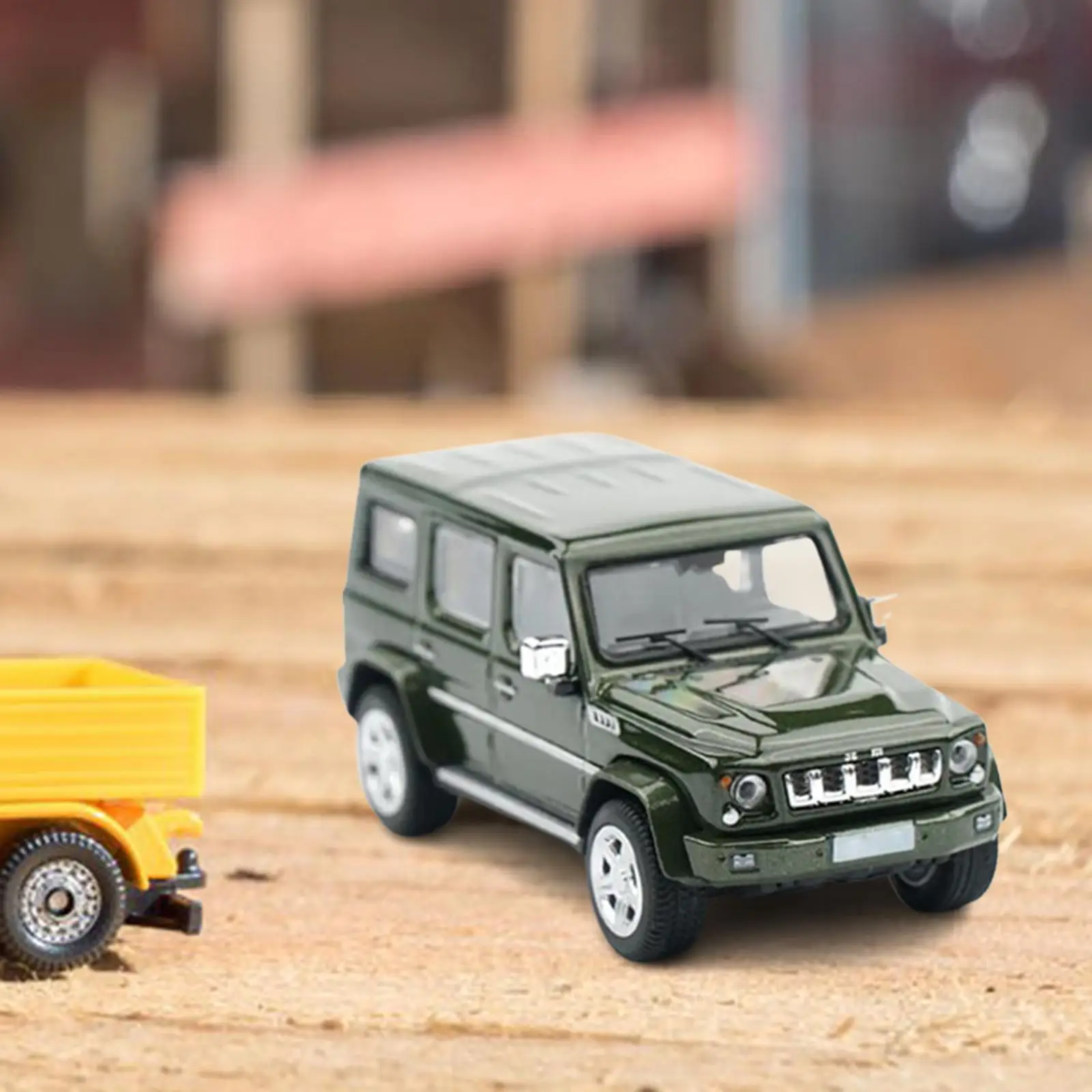 1/64 Car Model Mini Vehicles Toys for Diorama Miniature Scene Accessories