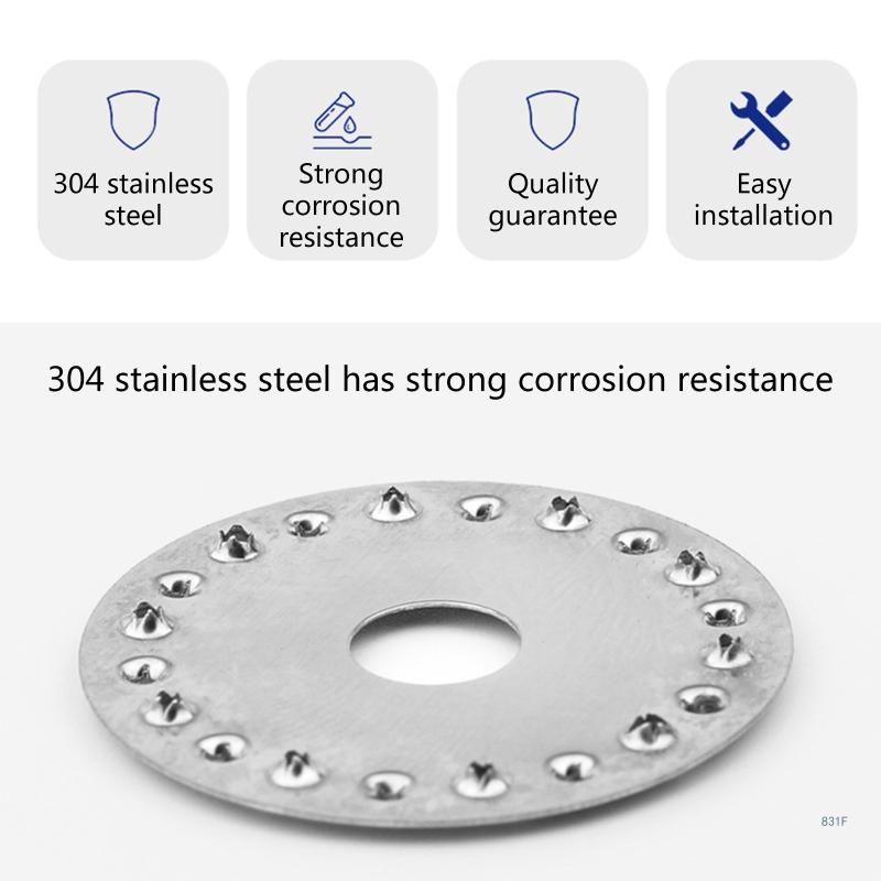 Description Picture 6 of item50Pcs 1.3''x1.3'' Solar Panel PV Grounding Clip/Washer/Spacer Stainless Steel
