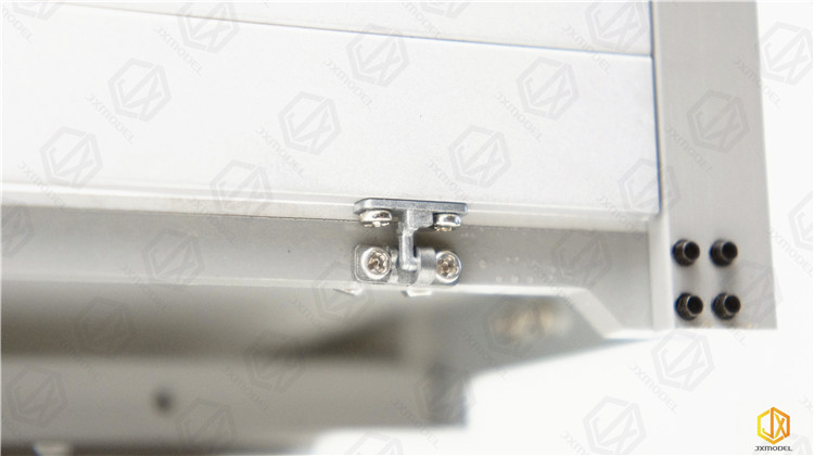CNC Aluminium Legierung KIT Ausgebrannte Wagen Körper Fracht Box 1/14 Für Tamiya RC Lkw Anhänger Kipper Für Scania MAN F2000 Auto Diy Teile – Detail 8