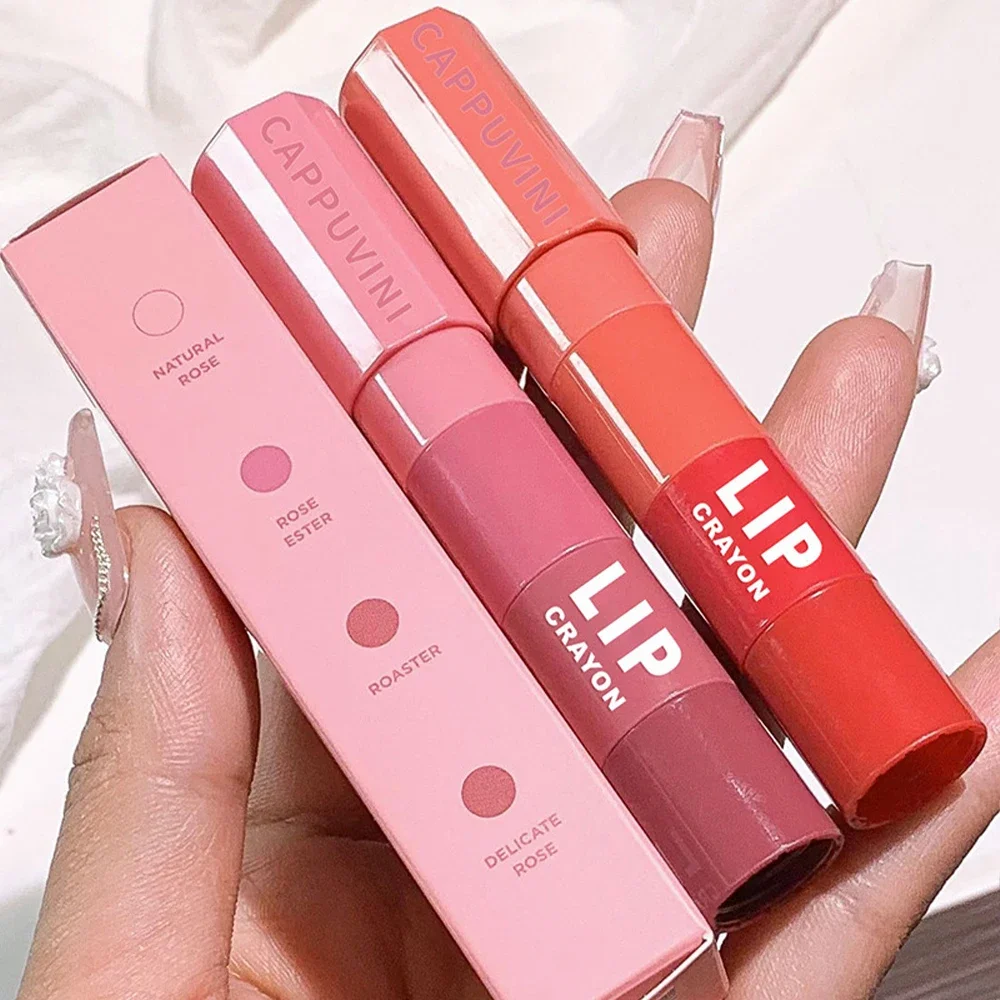 Best of Matte Lipstick Pen 4 Colors In 1 Nude Pink Matte Lip Gloss Waterproof Long Lasting Lipstick Pencil Lip Liner Pen Lip Makeup Set Reviews & Tips - Image 3