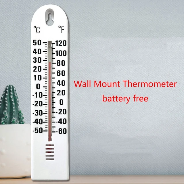 Thermomètre mural, 6 pièces, jauge de température, pour  intérieur/extérieur, maison, bureau, jardin - AliExpress