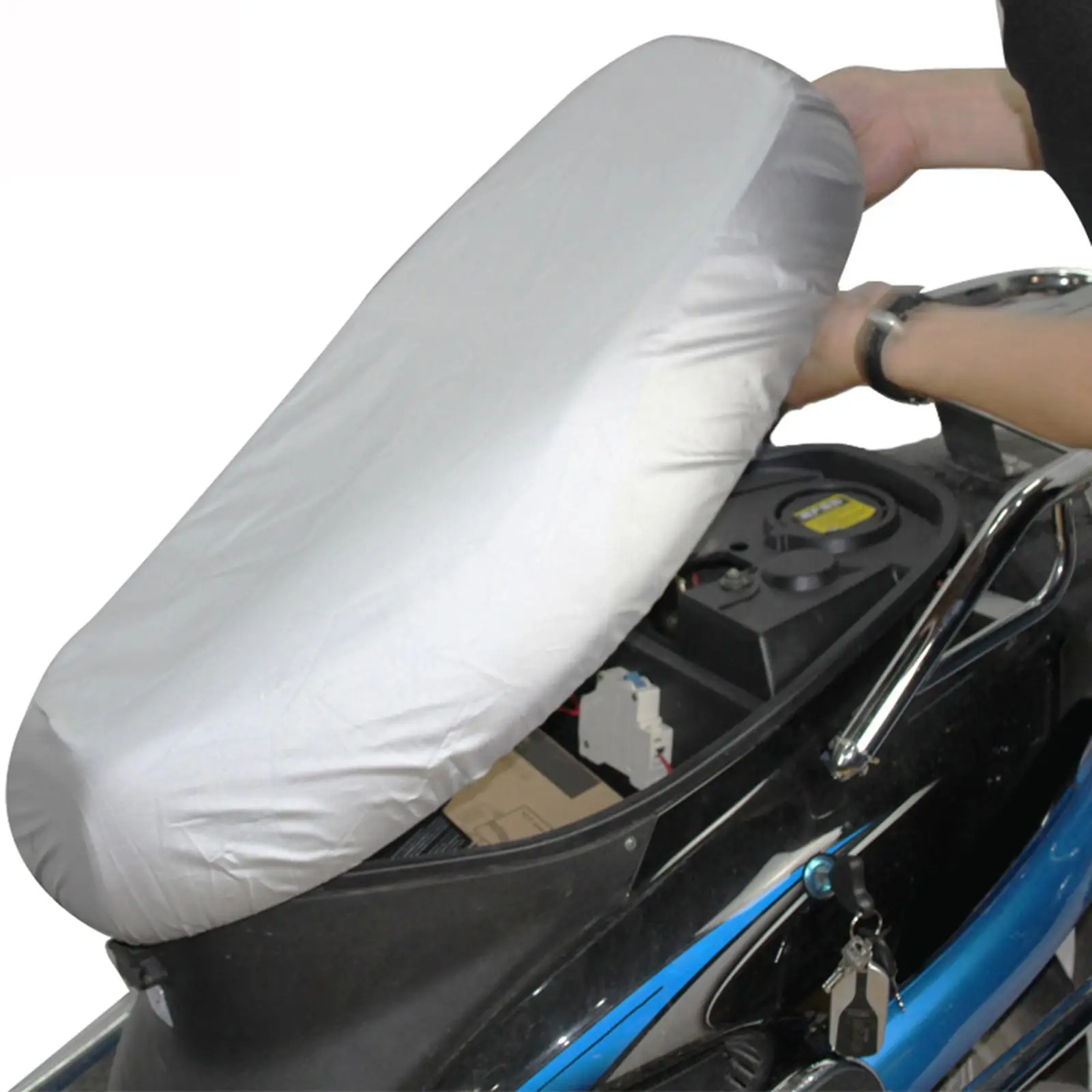 Universal Motorcycle Seat Cover RainMotorbikes Cushion Mat Seat Parts