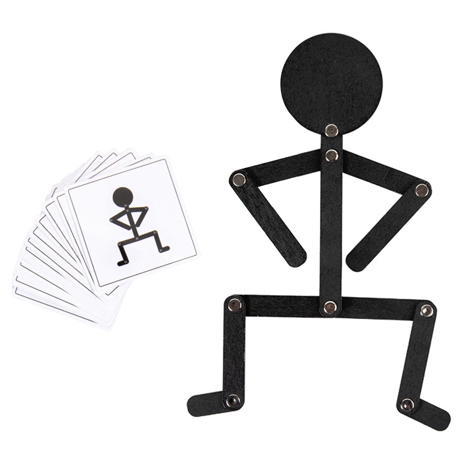 Puzzle Wooden Toys Fine Motor Skills Educational Movements Changing Board Game for 3 Years Old up Kids Children Kids Toddlers