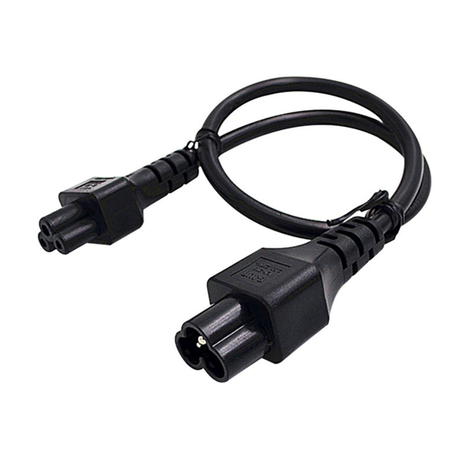 C6 to C5 PC Power Cord Cable Low Resistance Stable Transmission for Scanner Computer