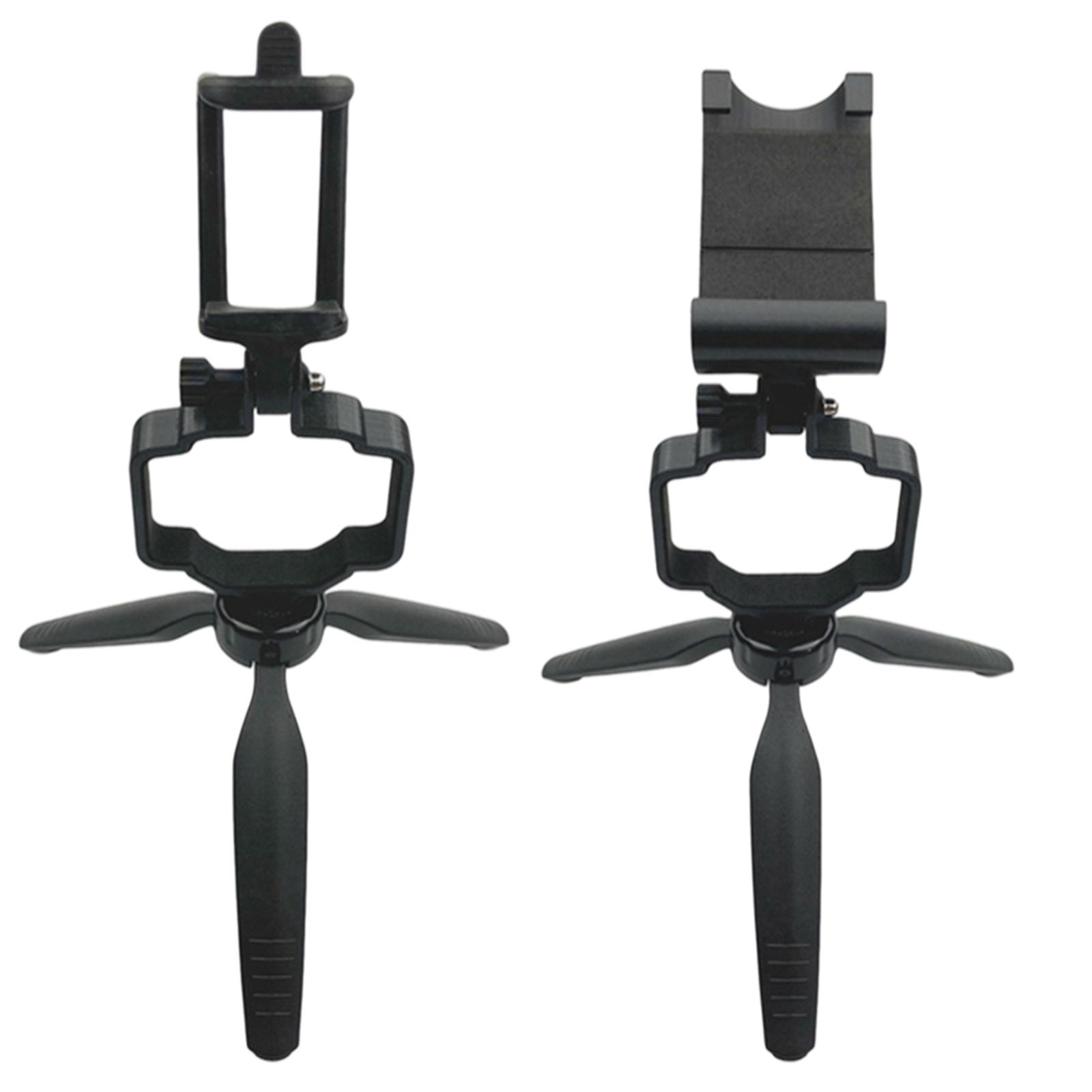 Foldable Handheld Gimbal Stabilizer Bracket Mount Holder Clips Clamps 1/4 Tripod Shockproof for DJI Mavic Air 2/2S Drone