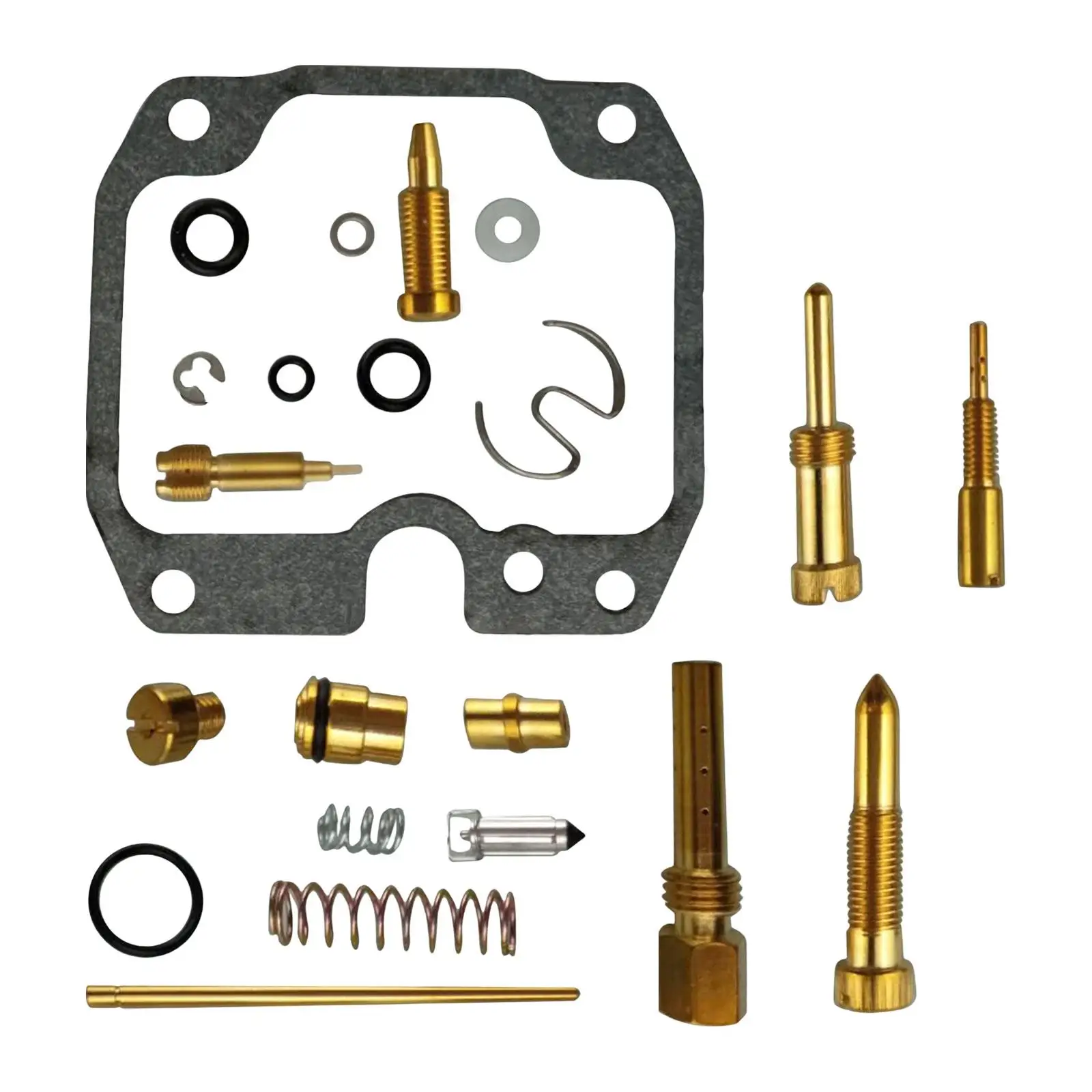 Carburetor Carb Repair Rebuild Set Durable Premium Alloy Replacement for Bayou 250 R10