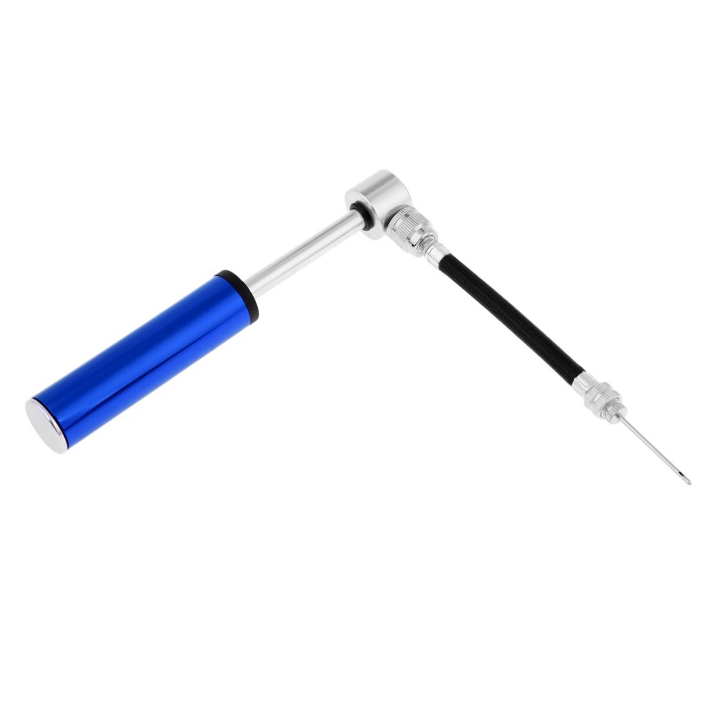 Aluminium Alloy Air Pump ball  Bicycle Bike Inflator Tire Portable Hand
