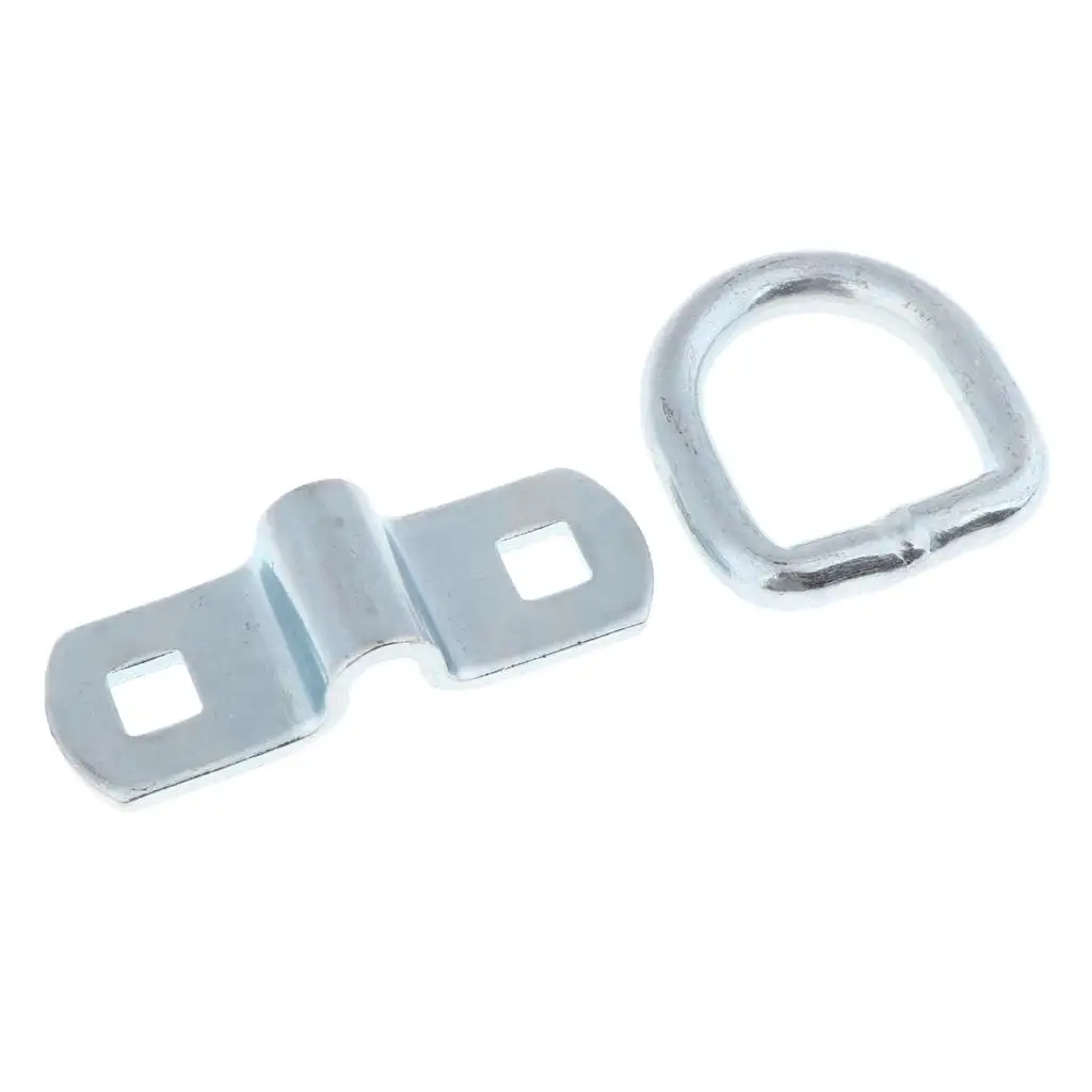 Lashing Rings D Tie Down Load Anchor Trailer Anchor Forged Lashing, Surface Floor Mount Tie Down