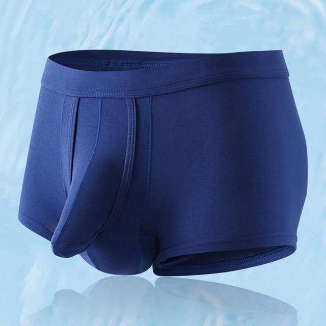 Ultra-Thin Sexy Transparent Mesh Elephant Nose Briefs
