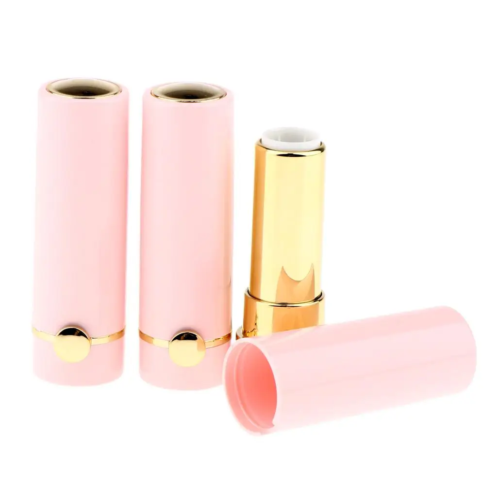 3Pcs Empty  Containers DIY Lip Tubes Lips Gloss Bottles